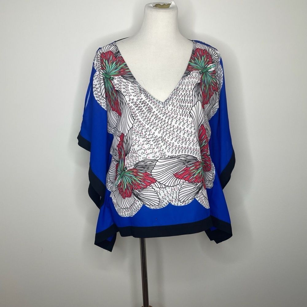 XOXO- Colorful Butterfly Flowy Top